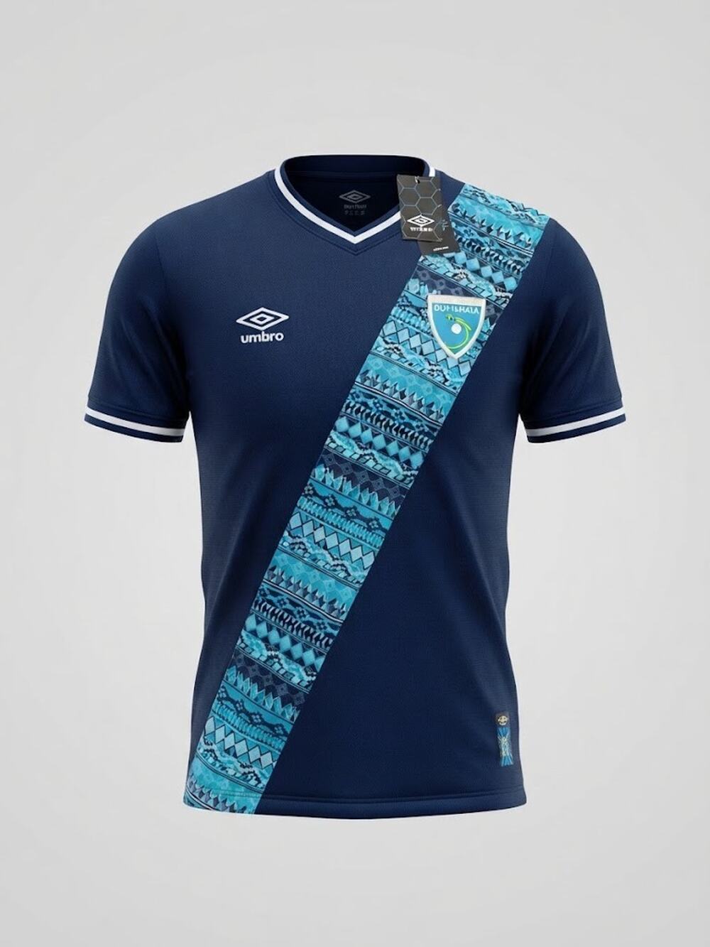 Guatemala National Team Away Jersey Soccer Umbro Blue Size XL New with Tags